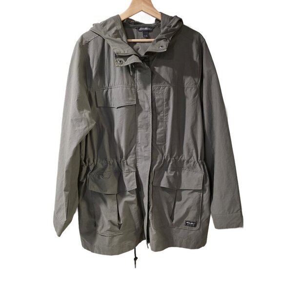 Eddie Bauer Jackets & Blazers - Eddie Bauer Olive Light Weight Jacket
